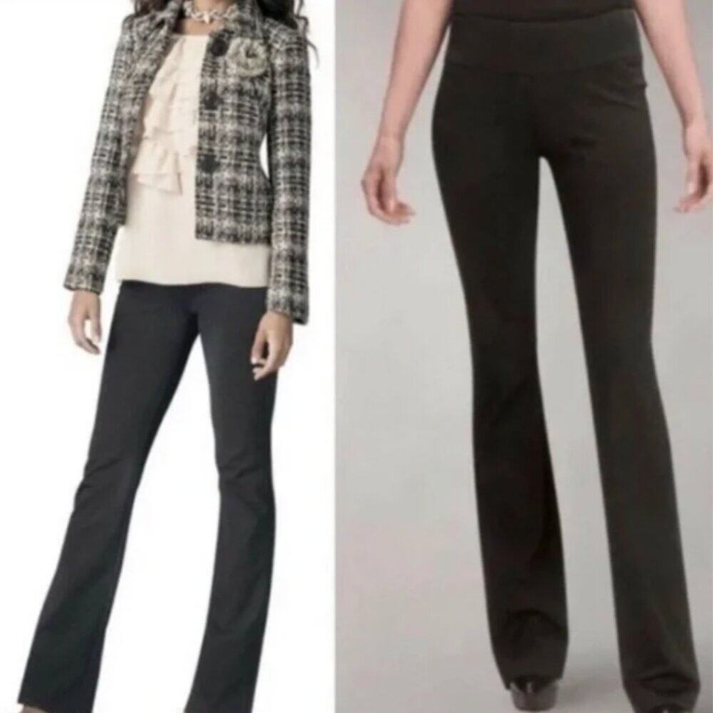 CAbi Women's Rave Ponte Stretch Trouser Charcoal Size 8